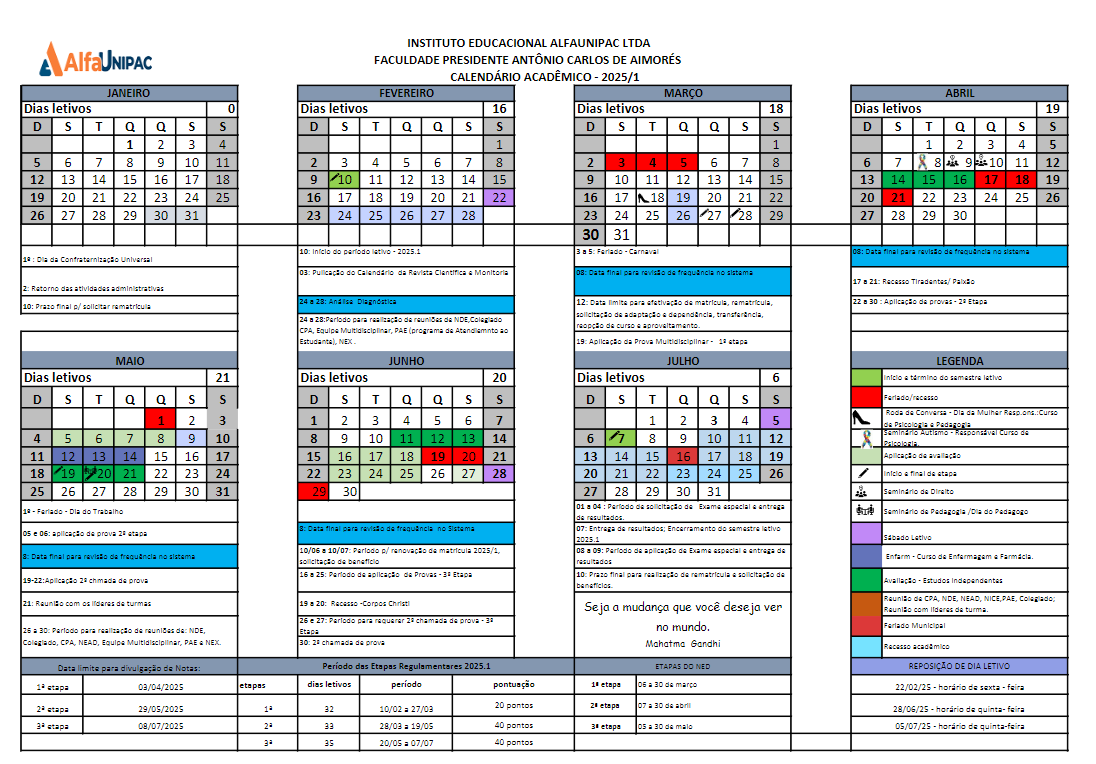 Calendário
